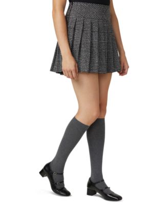 Women's Flat Knit Knee High Socks 3 Pair Pack