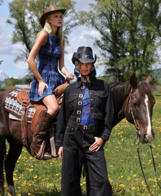 Women's Long Sleeve Trucker Jacket