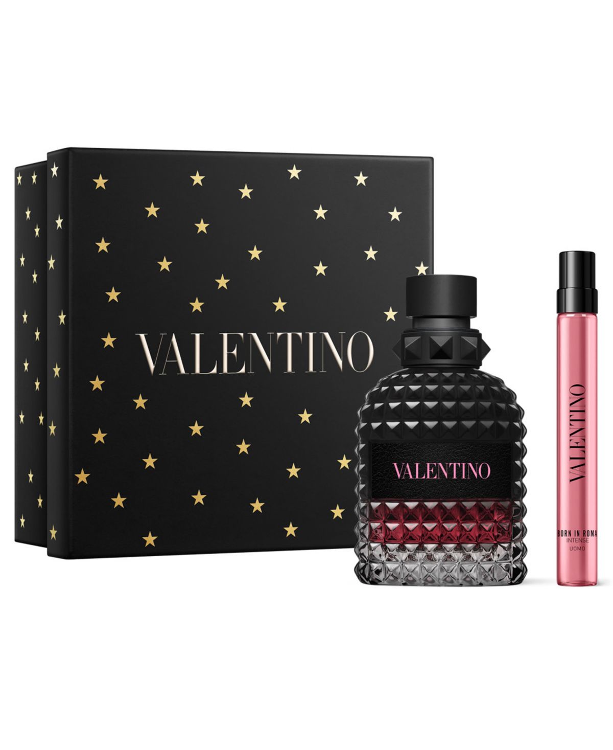 Born in Roma Uomo, 2 шт. Подарочный набор из одеколона Eau de Parfum Intense и спрея для путешествий.