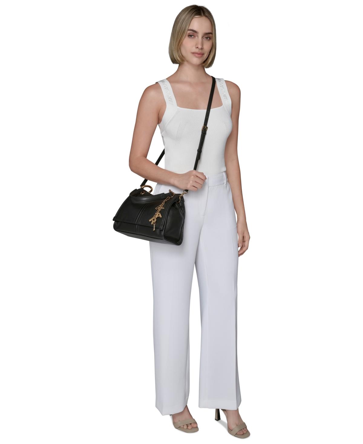 Karl Lagerfeld Luciene Small Shoulder Handbag In Multi