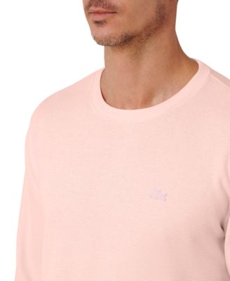 Men's Waffle-Knit Thermal Sleep Shirt