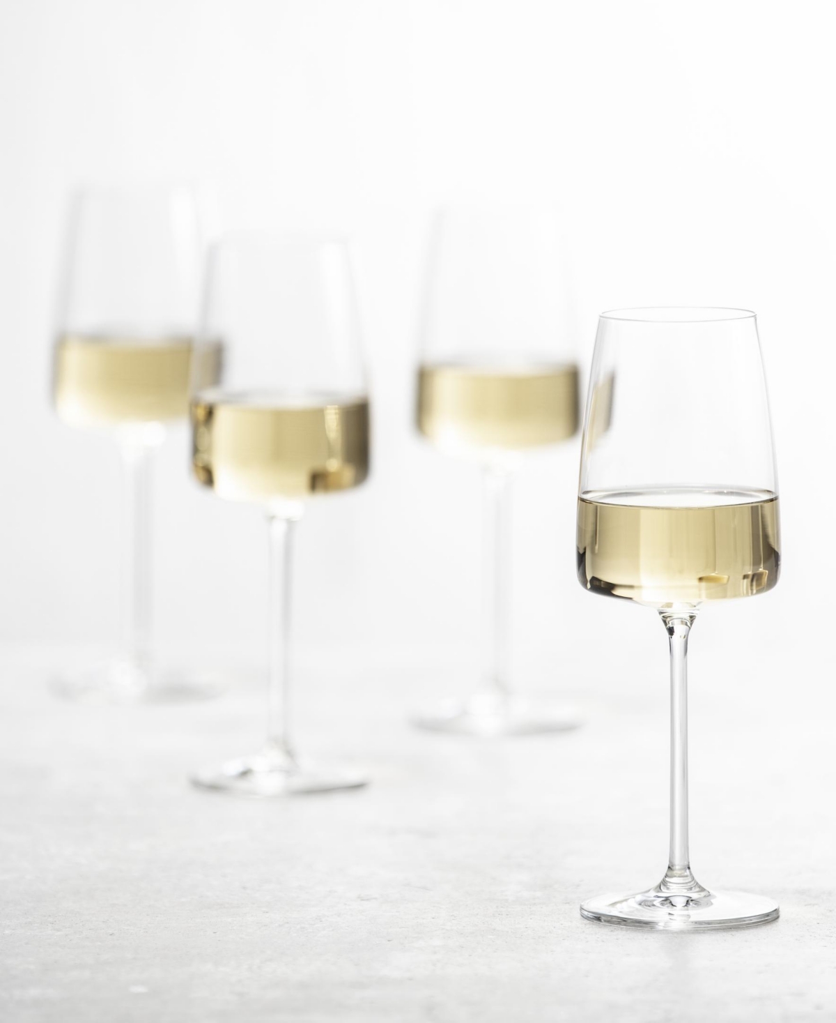 Zwiesel Glas Sensa Red And White Wine Glasses, Set Of 8 In Transparent