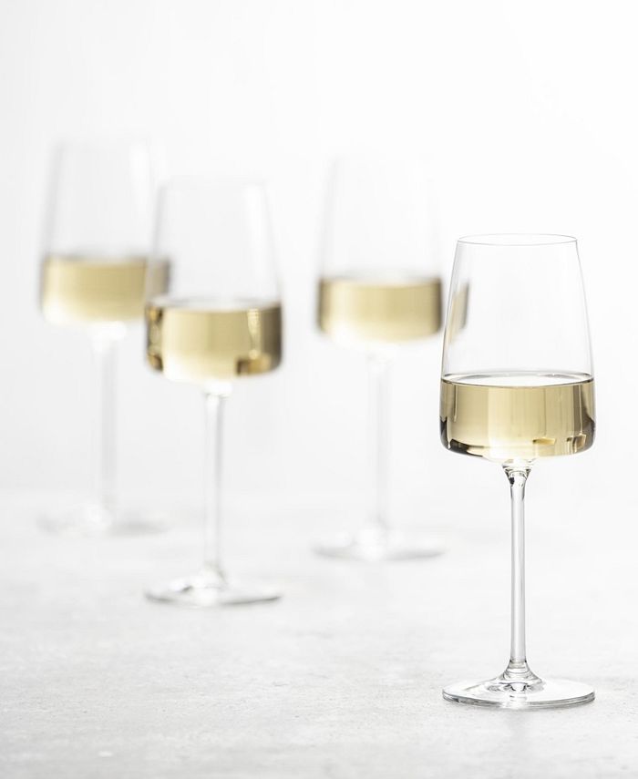 Zwiesel Glas Sensa Red & White Wine Glasses, Set of 8 - White - No Size ‼️Only 6‼️