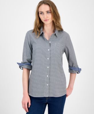 Tommy Hilfiger - Women's Coquette Check Cotton Shirt