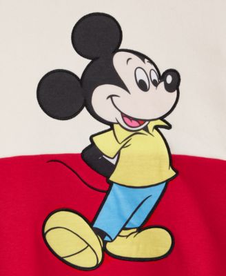 Kids XS-XL Mickey Mouse Crewneck Sweatshirt, Macy's Exclusive
