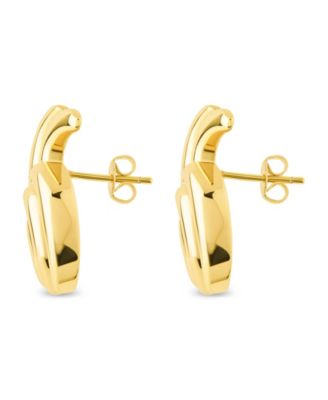 Leni Twist Statement Stud Earrings