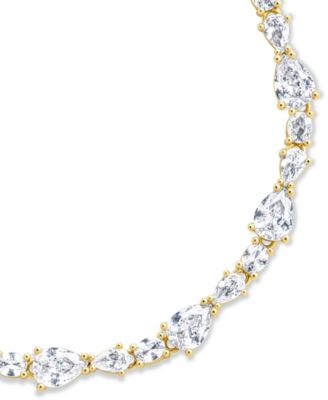 Sterling Silver Wyatt Cubic Zirconia Tennis Bracelet