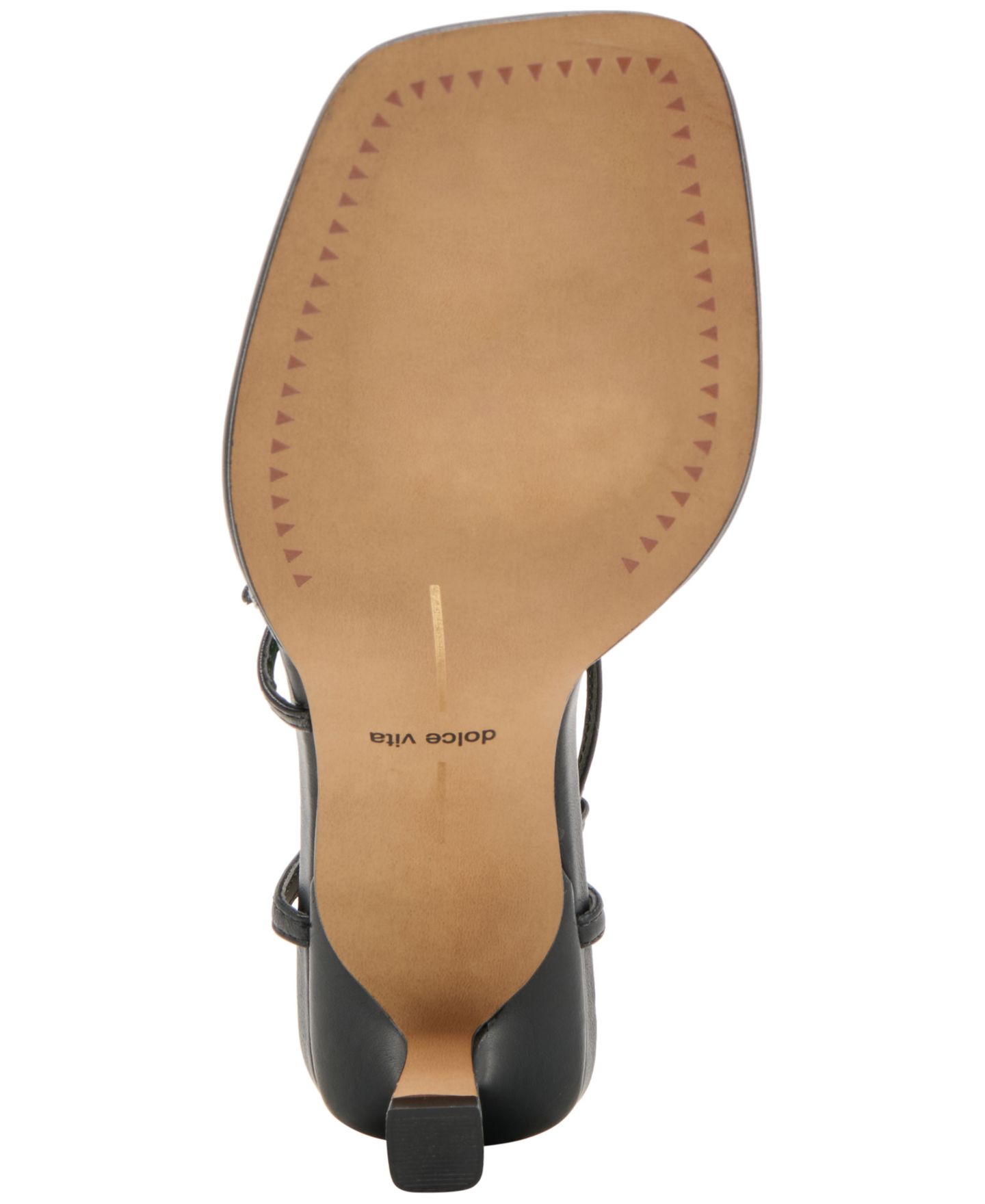 Женские сандалии Dolce Vita Mylee Strappy Dress Sandals, цвет: Чёрный кожаный — фото 5