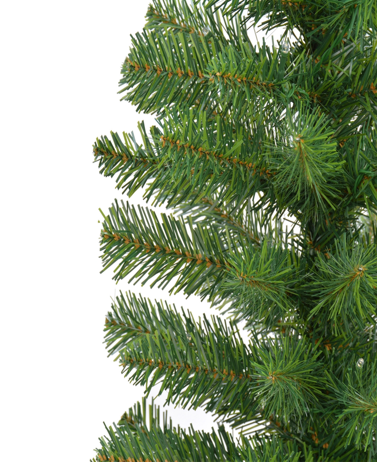 Puleo 3.5' Artificial Pre-Lit Potted Christmas Tree