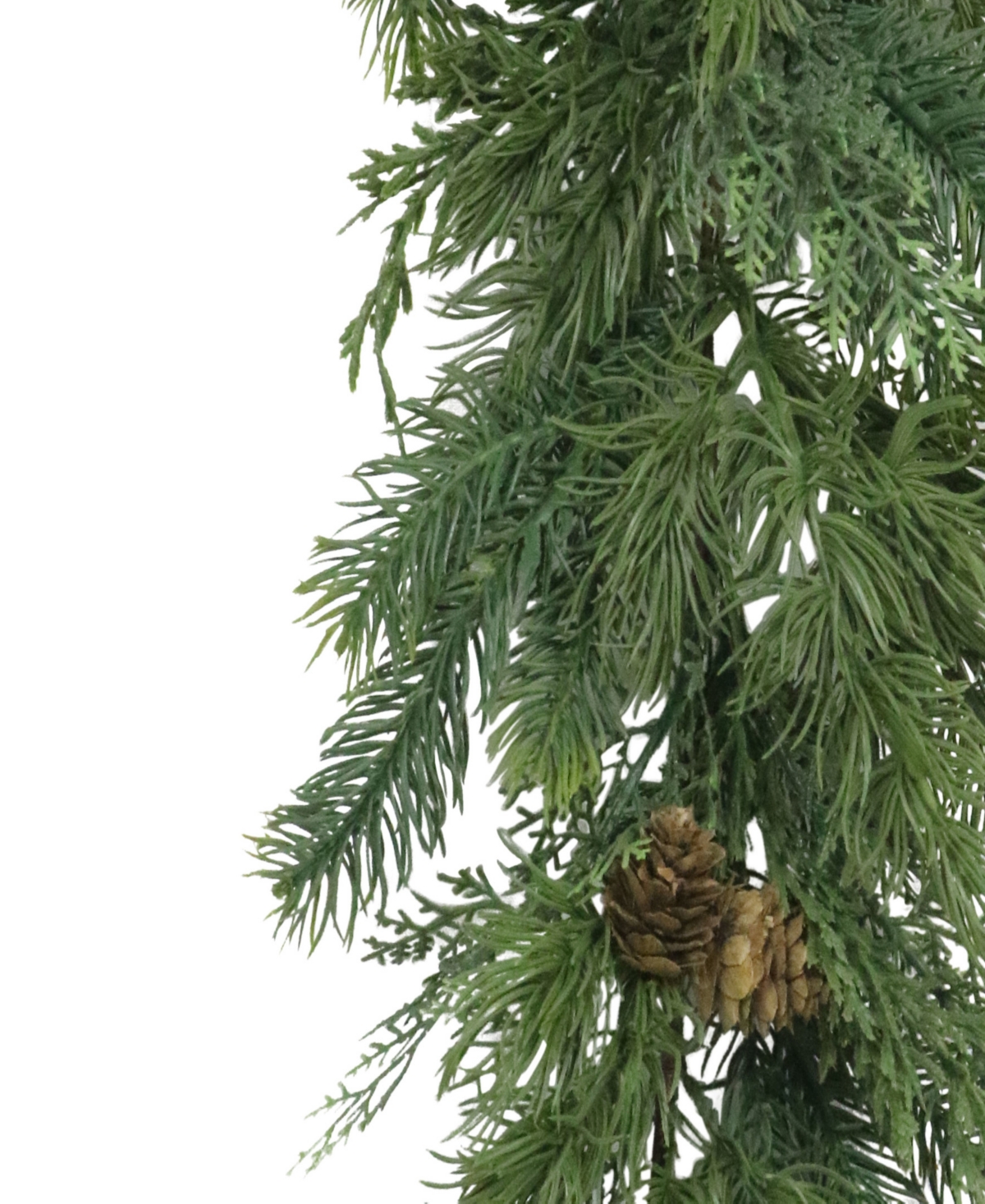 Puleo 9' X 10" Artificial Christmas Garland In Green