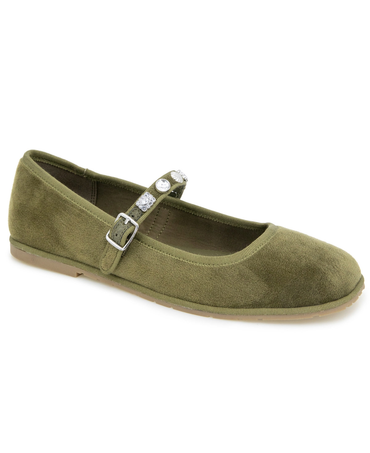 Kenneth Cole Reaction Women's Elda Maryjane Flats In Green