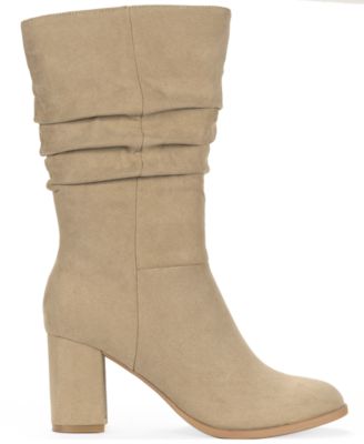 Women's Reneee Scrunch Mid Shaft Boots, Macy's Exclusive