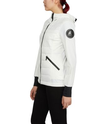 Women's Cressy Mixed Media Channel Quilted Stretch Puffer
