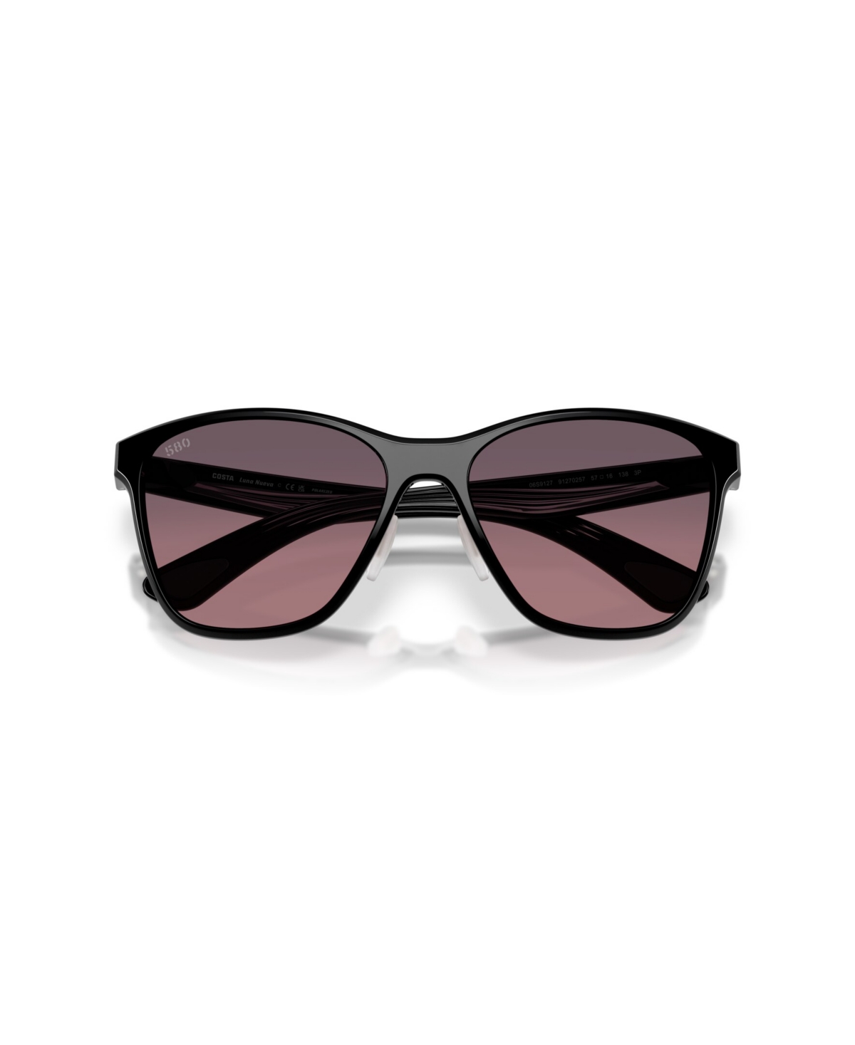 Costa Del Mar Women's Polarized Sunglasses, Luna Nueva 6s9127 In Brown