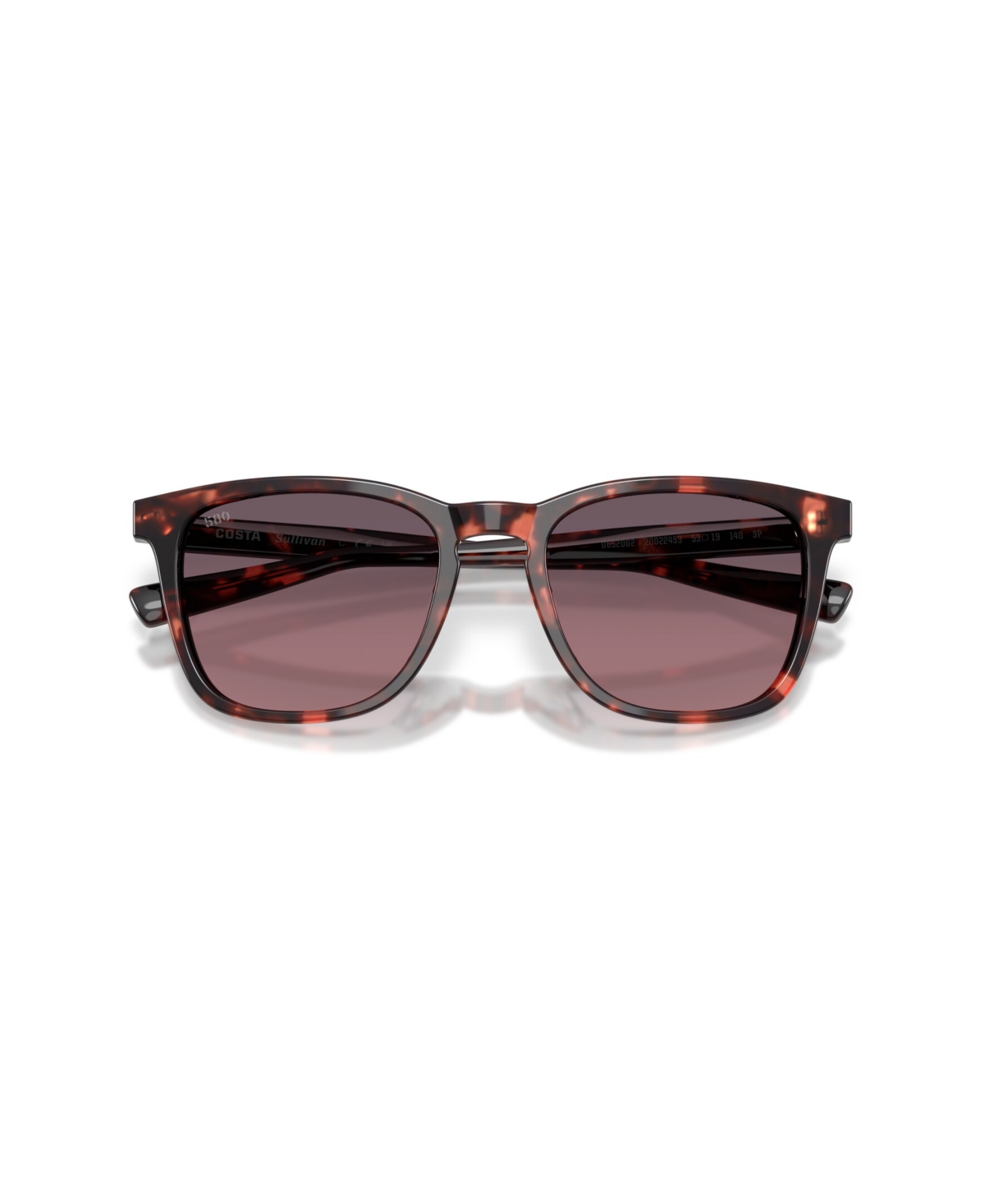 Costa Del Mar Unisex Polarized Sunglasses, Sullivan 6s2002 In Brown