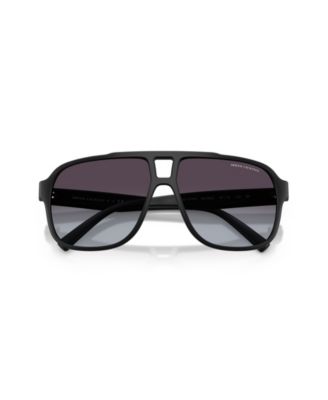 Men's Rectangle Sunglasses, AX4104S