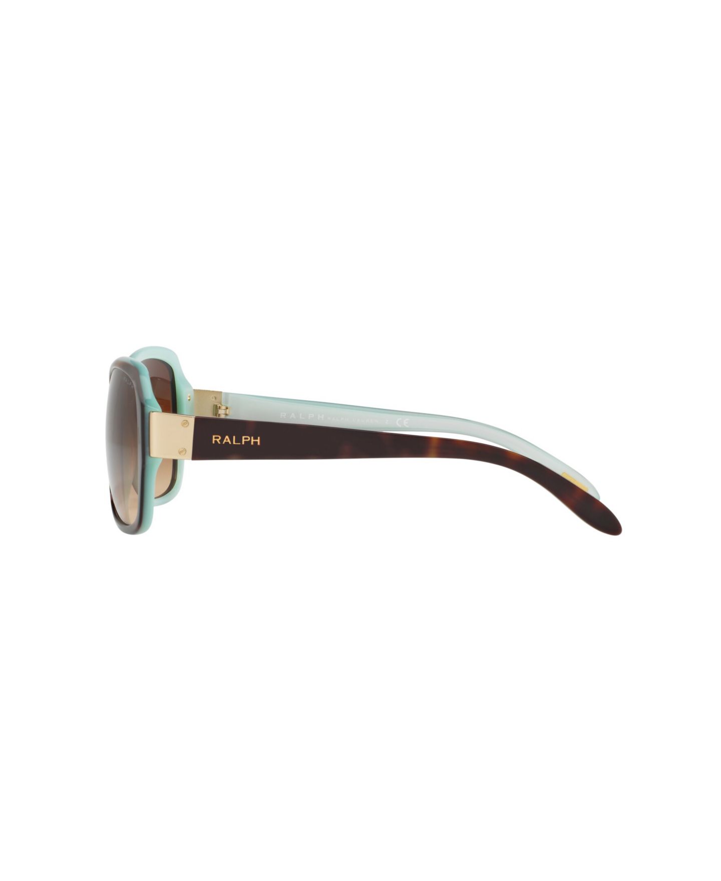Женские солнцезащитные очки Ralph by Ralph Lauren Square Sunglasses, RA5138, цвет: Гавана — фото 5