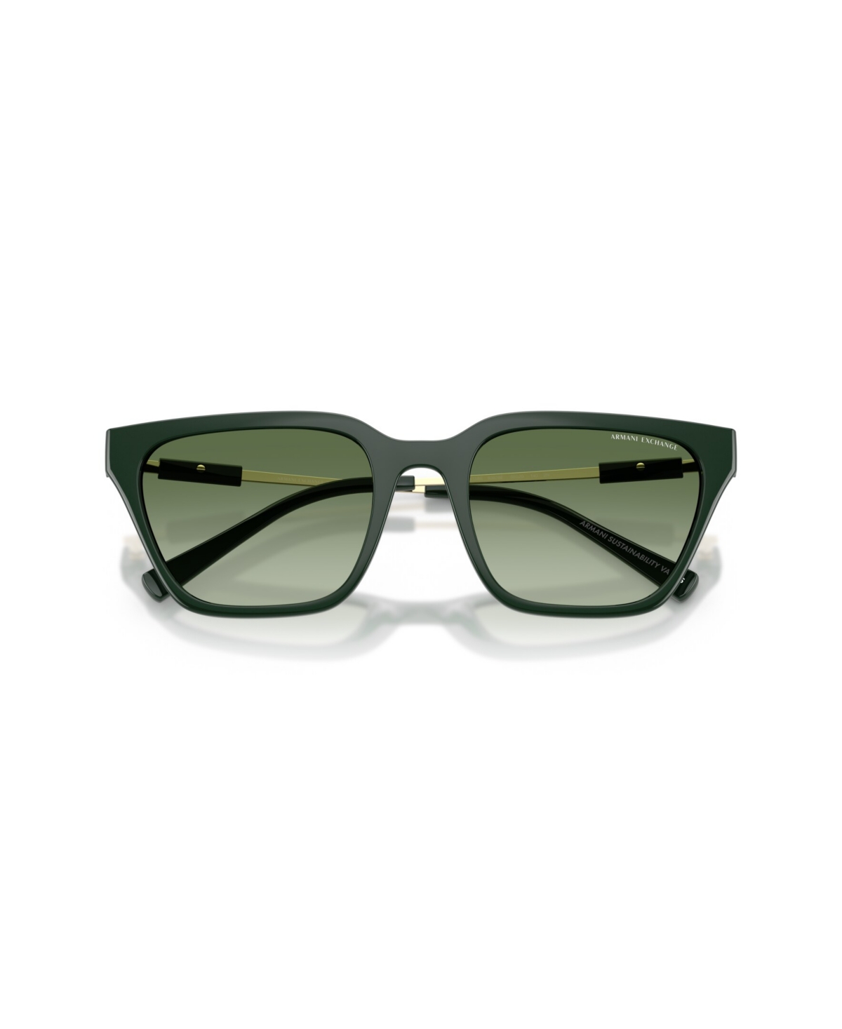 Armani Exchange Woman Sunglass Ax4158s In Green