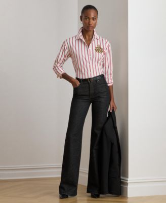 Women's Relaxed Fit Striped Shirt