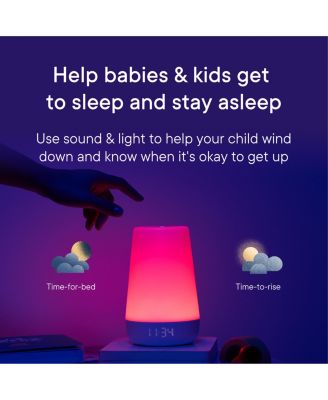 Rest+ Baby & Kids Sound Machine 2nd Gen Child’s Night Light, Alarm Clock, Toddler Sleep Trainer, Time-to-Rise, White Noise, Bedtime Stories, Portable, Backup Battery (with Charging Base)