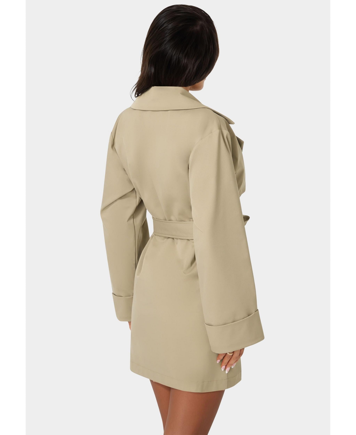 Bebe Women's Trench Blazer Dress