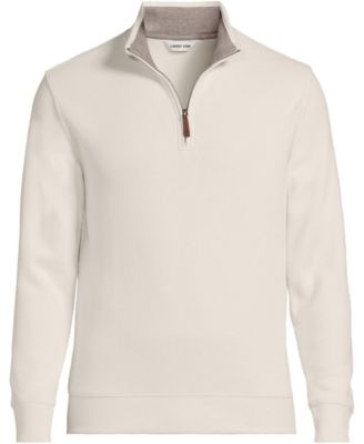 Men's Bedford Rib Quarter Zip Pullover Sweater