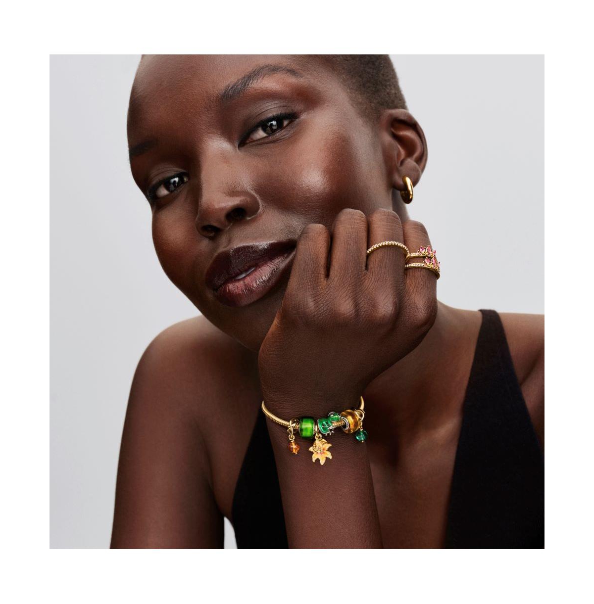 Pandora Disney Tangled Pascal Color Changing Charms In Green