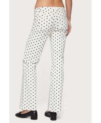 Women's Romily Polka Dot Low Rise Jeans