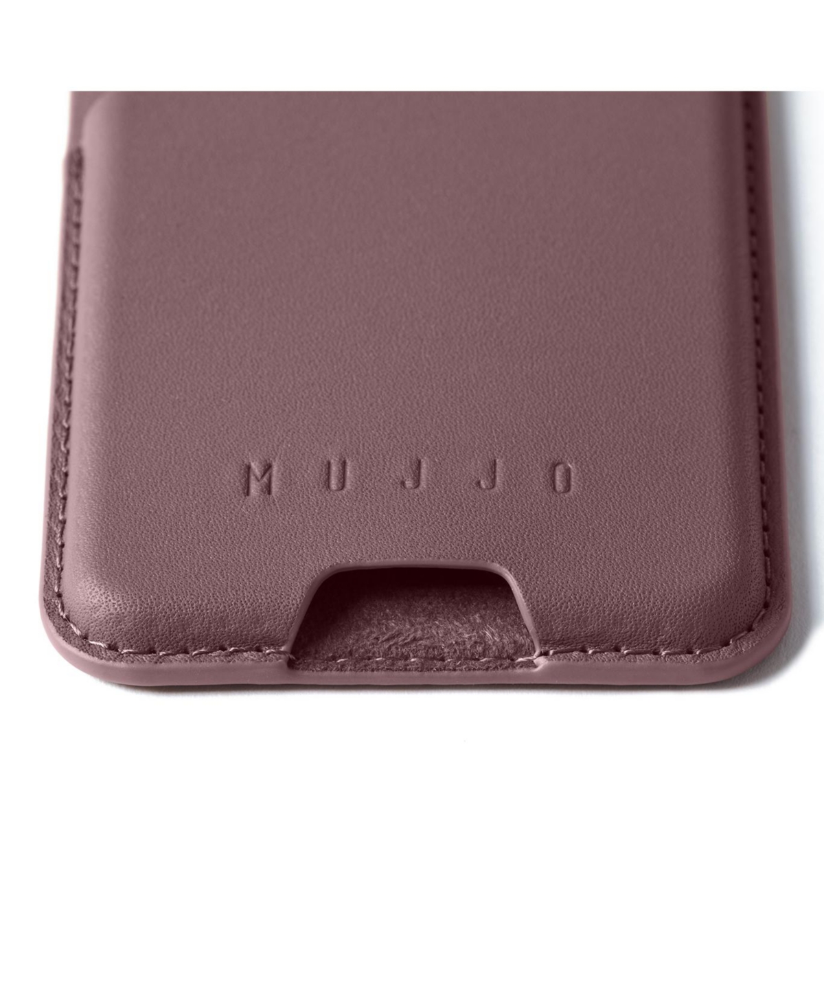 Mujjo Full Leather MagSafe Wallet for iPhone