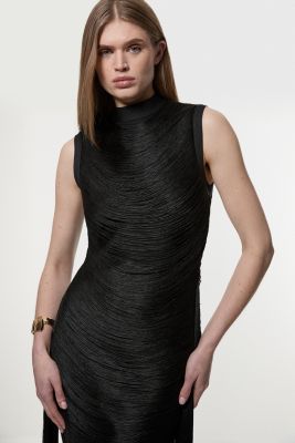 Women's Knit Tassel Mini Dress