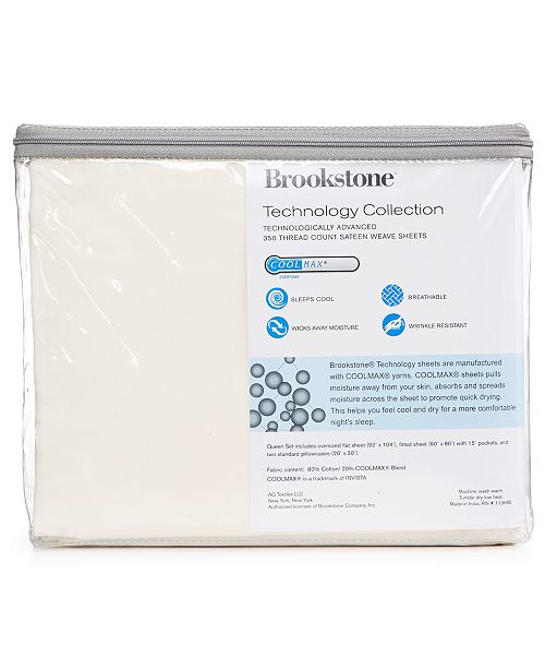 Brookstone CLOSEOUT! CoolMax 350 Thread Count Sheet Sets Sheets