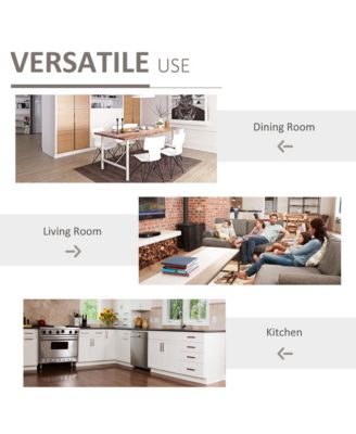 Space-Saving Kitchen Storage Cabinet with Easy Access and Adjustable Shelf Design