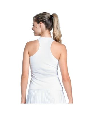 Women's Retro Revival Tennis Tank with Bra