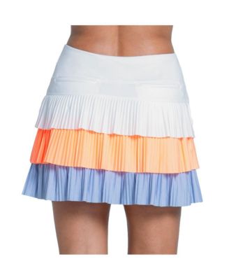 Women's Triple Threat Pleated 15.5 inch Golf Skort