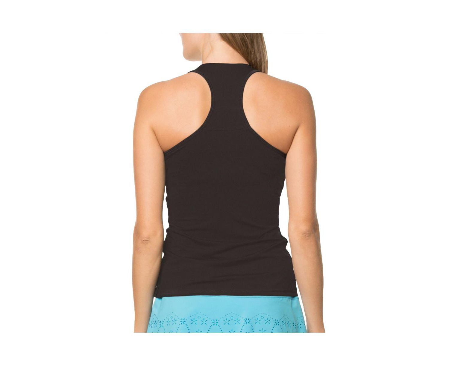 Women's V-Neck with Built-In Bra Tennis Tank