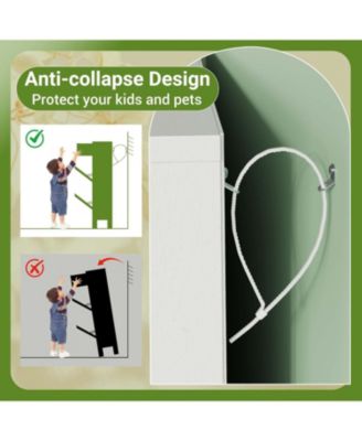 Shoe Storage Cabinet with 2 Flip Drawers, Entrance Wooden Shoe Rack with Iron Legs,Farmhouse Fluted Shoe Organizer for Entryway,Hallway,Foyer(White+Grey)