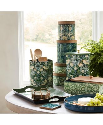 Set of 3 Kitchen Canisters Airtight Storage Containers for Food & Ingredients