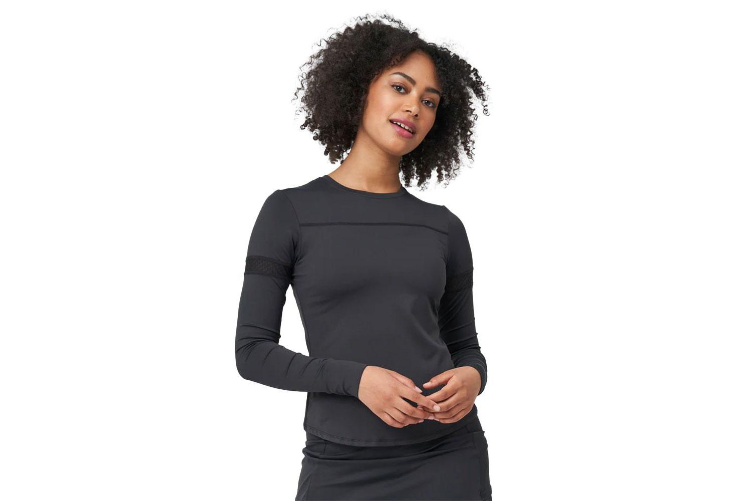 Women's Elite Pacer Long Sleeve Tennis Shirt