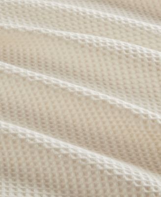 Waffle Weave Cotton Blanket, Twin