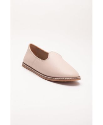 Dalya Leather Slip On Flats (Women)