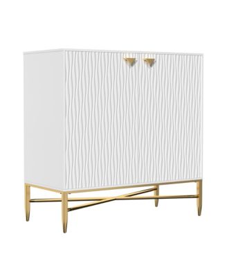 2 Door Locker Manufactured Wood/Metal Accent Cabinet