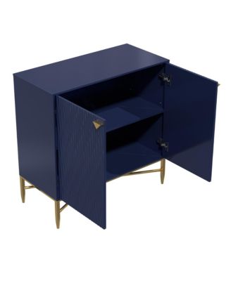 2 Door Locker Manufactured Wood/Metal Accent Cabinet