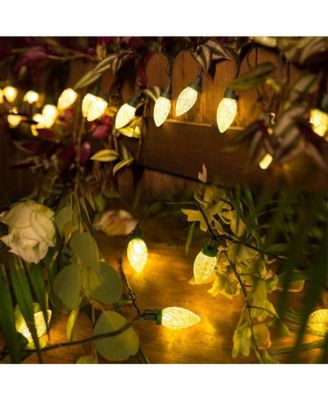50 Count C9 LED Plug in Fairy String Lights Waterproof Decor