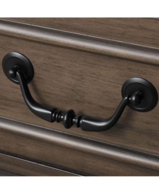 Dark Walnut Storage Cabinet