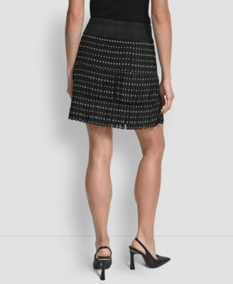 Women's Fringe Detail Mini Skirt