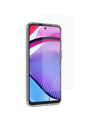 Protection Pack Tough Case and Glass Screen Protector for Motorola Moto G Power 5G (2023)