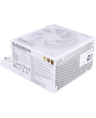 EG0850G EDGE GOLD 850W 80+ Gold Certified Fully Modular ATX Power Supply Unit, White