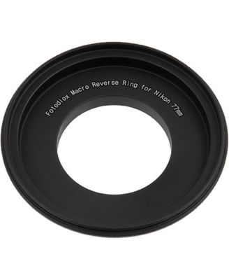 77mm Filter Thread Macro Reverse Mount Adapter Ring for Nikon F Mount SLR Camera Body
