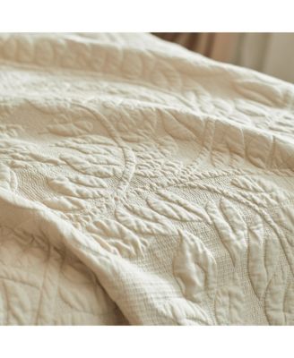 100% Cotton Oversized Bedspread Quilt Set - Queen