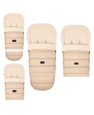 Baby Coverbaby Arctic Organic Wool Adjustable Footmuff